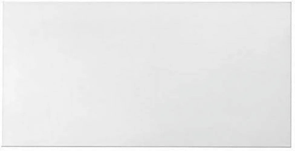totalElement 28 x 14 Inch Magnet Board, Frameless Metal Magnetic Bulletin Board, Notice/Message Board for Wall, Brushed Stainless Steel