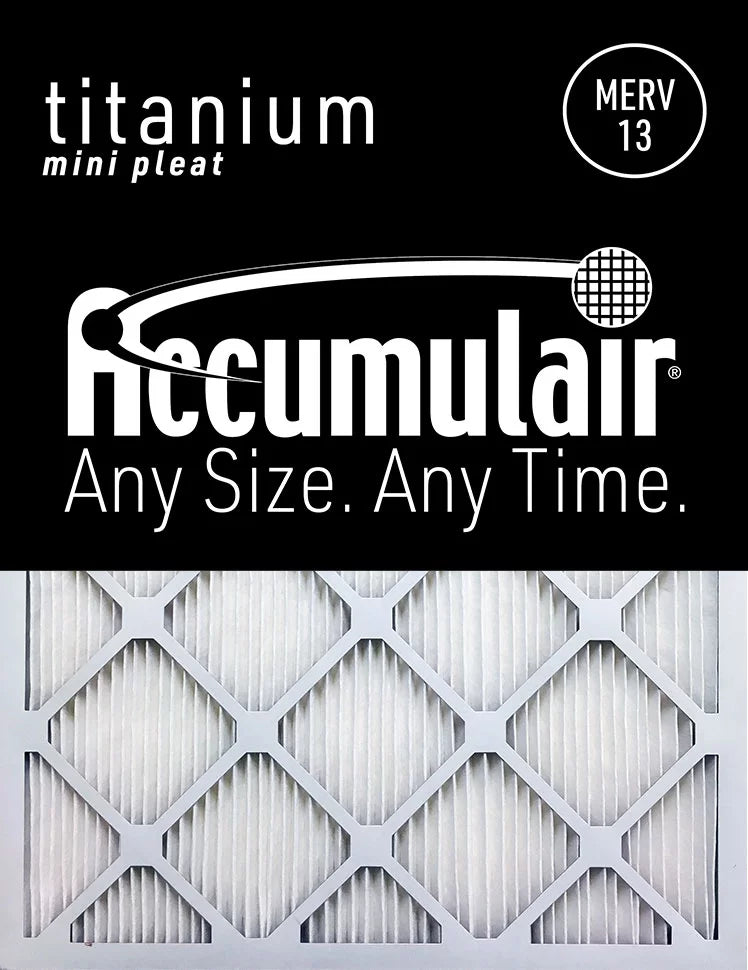 Accumulair Titanium 20x32x1 Allergen Reduction Air Filters (4 Pack)