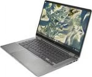 '- 14" 2-In-1 Touchscreen Chromebook -  Celeron - 4GB Memory - 32GB eMMC - Natural Silver