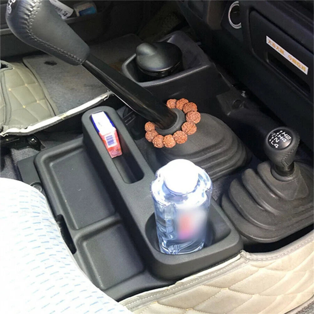 Center Console Storage Box Tray Cup Holder For  Land Cruiser 70 71 76 79