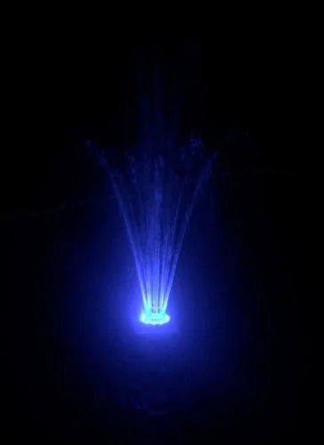 Ocean Blue aqua Products Color Fest Illuminated Swimming Pool Fountain, 5-Colors with Automatic Shut Off and Remote (180020)