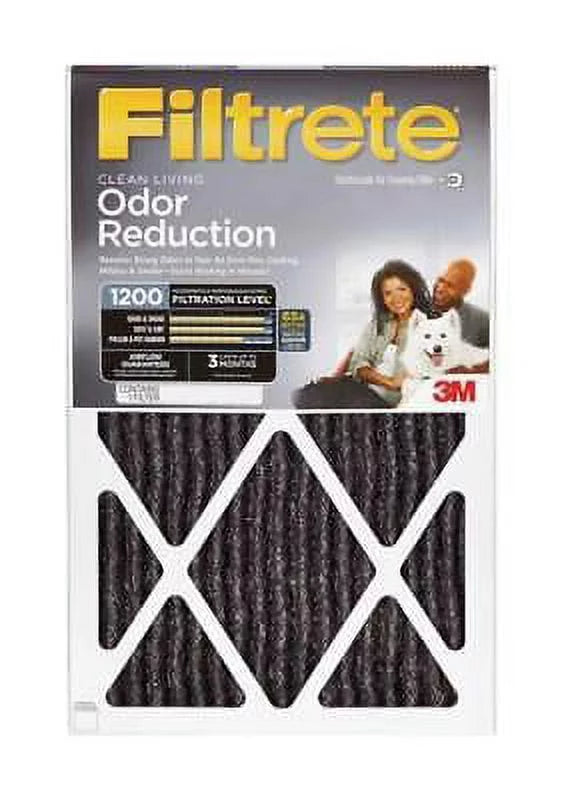 D Carbon 11 MERV Pleated Air Filter (Pack of 4). H x 1 in. W x 20 in. 3M Filtrete 20 in