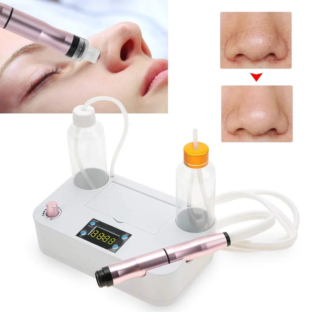 Suerbeaty Facial Beauty Treatment Machine, Facial Gas-liquid Oxygen aqua Epidermal Peeling Using Professional Skin Rejuvenation Equipment for Cosmetology Center