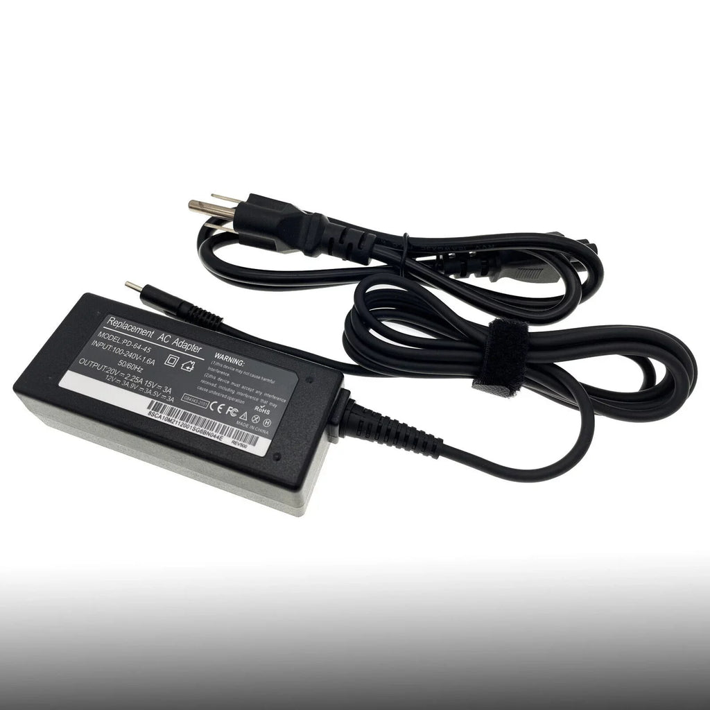 AC Power Adapter Charger for  Latitude 7200 7210 7285 7390 2-in-1 USB Type-C