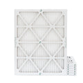 Actual Size: 17-1/2 x 19-1/2 x 7/8. 6 Pack of 18x20x1 MERV 13 Pleated Air Filters by Glasfloss