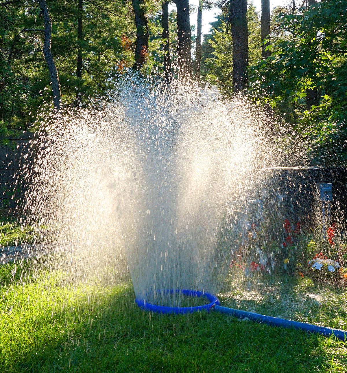 Backwash Pool Hose Waste moisture Fountain Kit for Sand & Cartridge Filtered Swimming Pools with 1.5" Hose #400