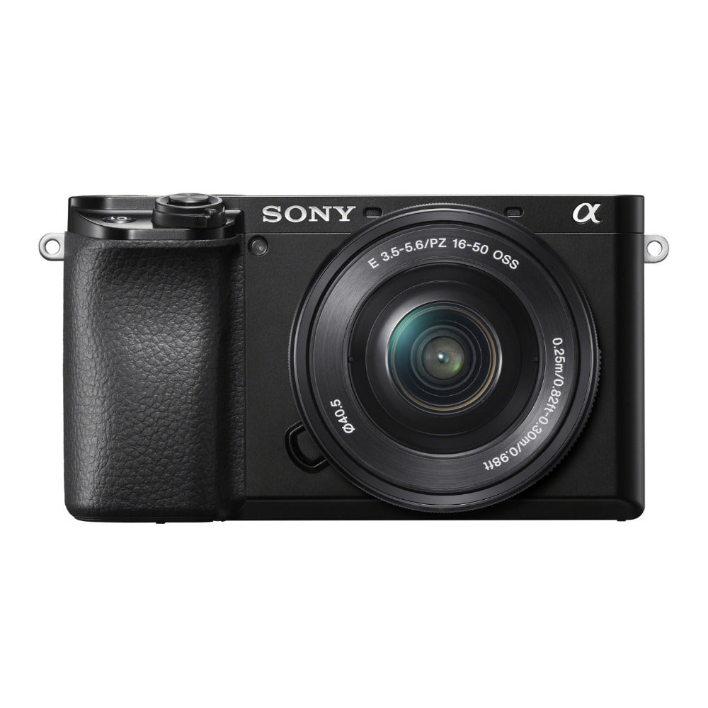 Alpha a6100 APS-C Mirrorless Camera with 16-50mm Lens Bundle