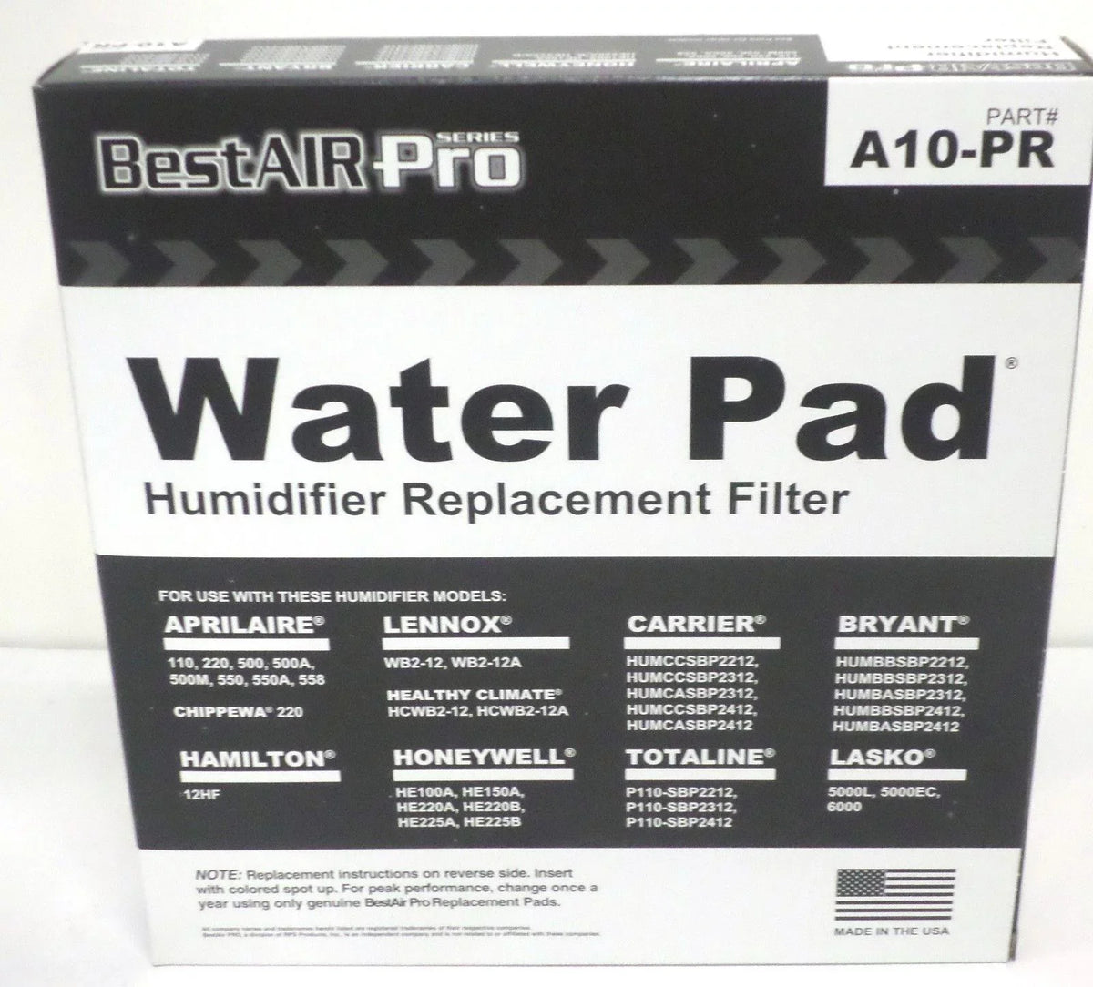 GeneralAire GA10 Vapor Pad, 1.75" x 10" x 10.25"
