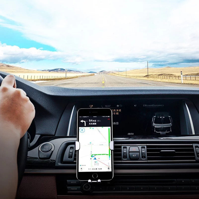 Air Vent Car Mount for Jitterbug Smart3 Phone - Holder Dock Cradle Gravity Auto Lock Q1R suitable With Lively Jitterbug Smart 3 Model