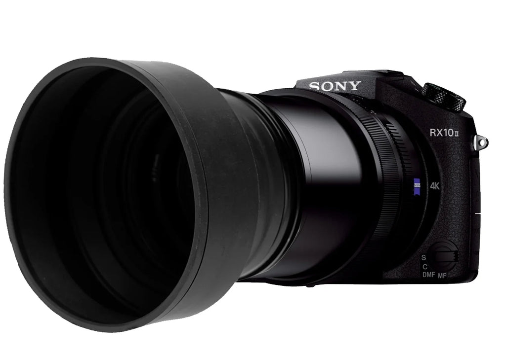 PowerShot G7 X Mark II Digital Lens Hood (Rubber Collapsible Design) (Includes Filter / Hood Adapter)