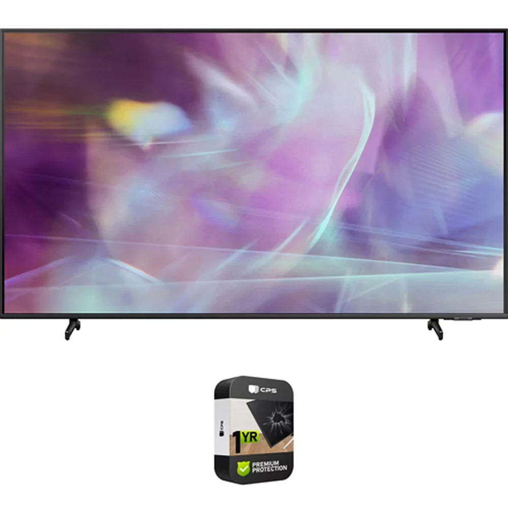 Restored  QN50Q60AAFXZA 50 Inch QLED 4K UHD Smart TV 2021 Bundle with Premium 1 Year Extended Protection Plan (Refurbished)