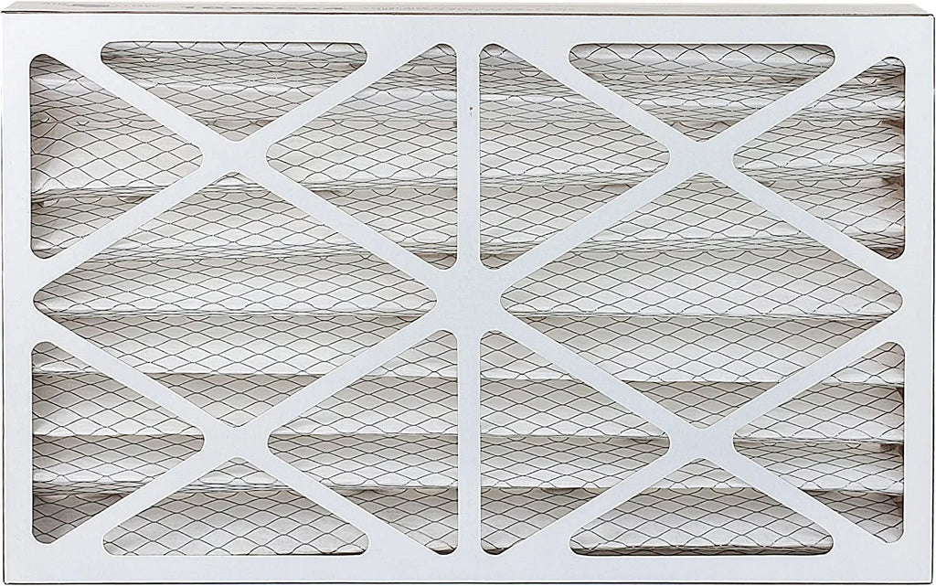 Filterbuy 10x25x4 MERV 8 Pleated HVAC AC Furnace Air Filters (5-Pack)