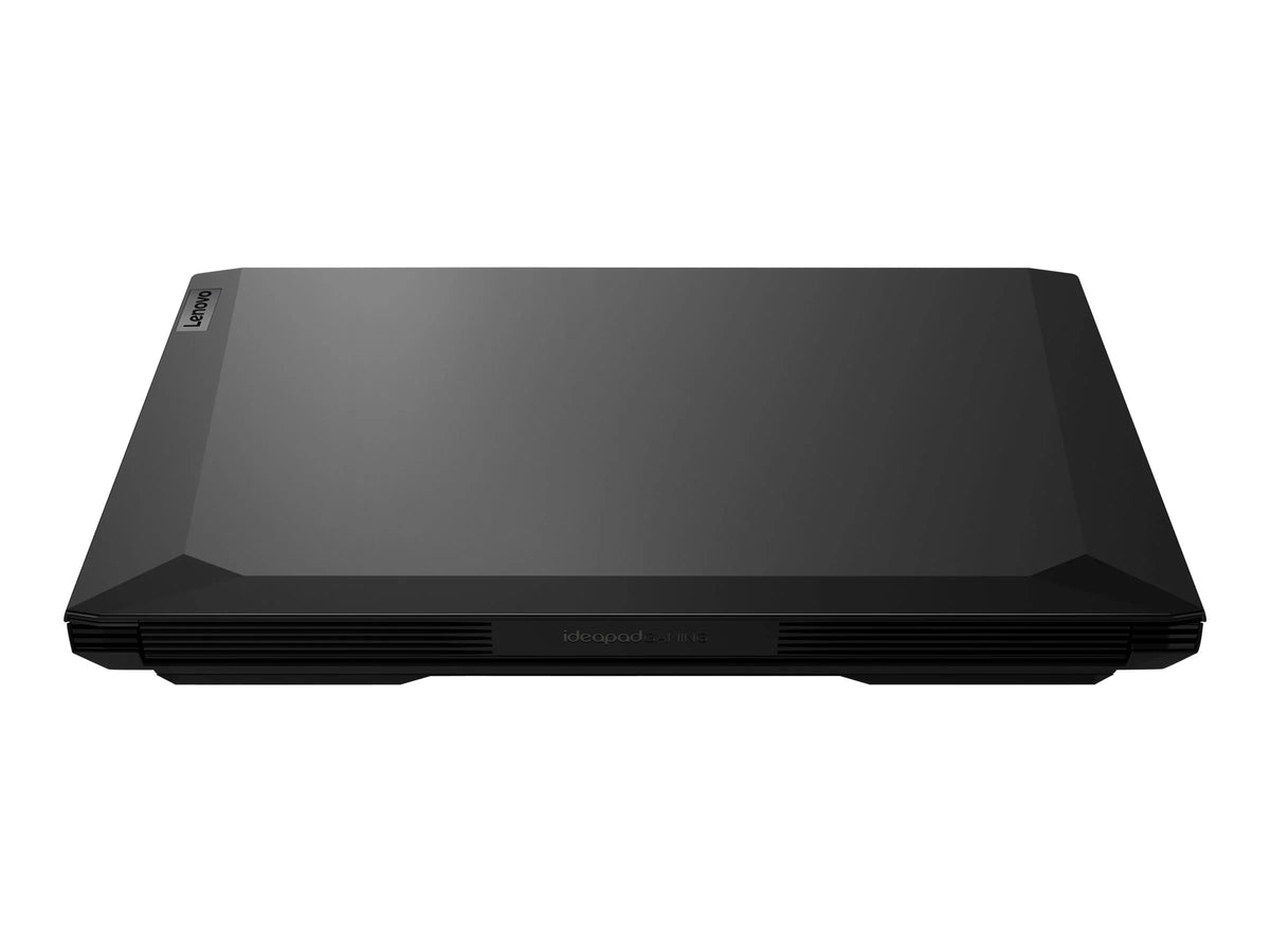 IdeaPad Gaming 3 15ACH6 82K2 - 180-degree hinge design - AMD Ryzen 5 5600H / 3.3 GHz - Win 11 Home - GF RTX 3050 Ti  - 8 GB RAM - 512 GB SSD NVMe, TLC - 15.6" IPS 1920 x 1080 (Full HD) @ 120 Hz - Wi-Fi 6 - shadow black - kbd: US