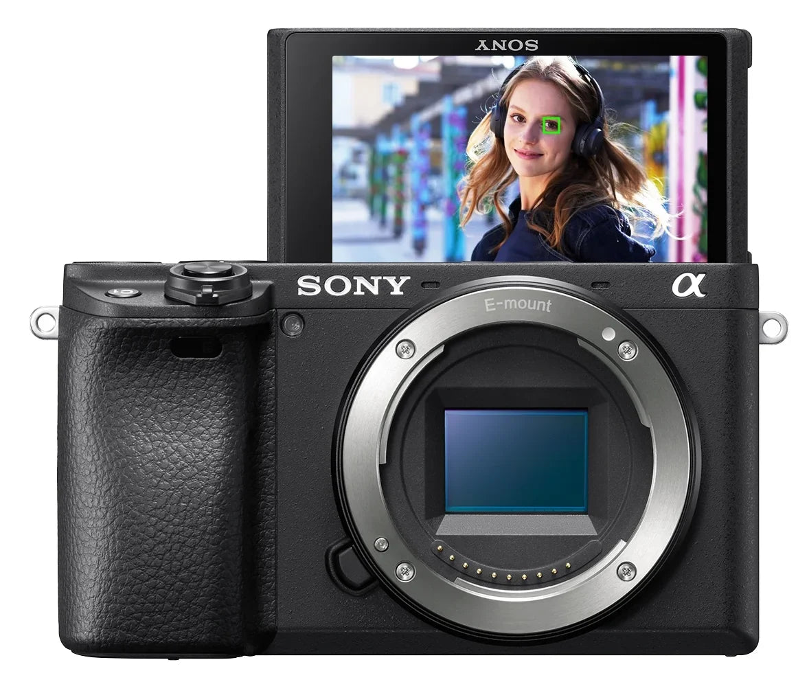 a6400 ILCE-6400 - Digital camera - mirrorless - 24.2 MP - APS-C - 4K / 30 fps - body only - Wi-Fi, NFC, Bluetooth - black