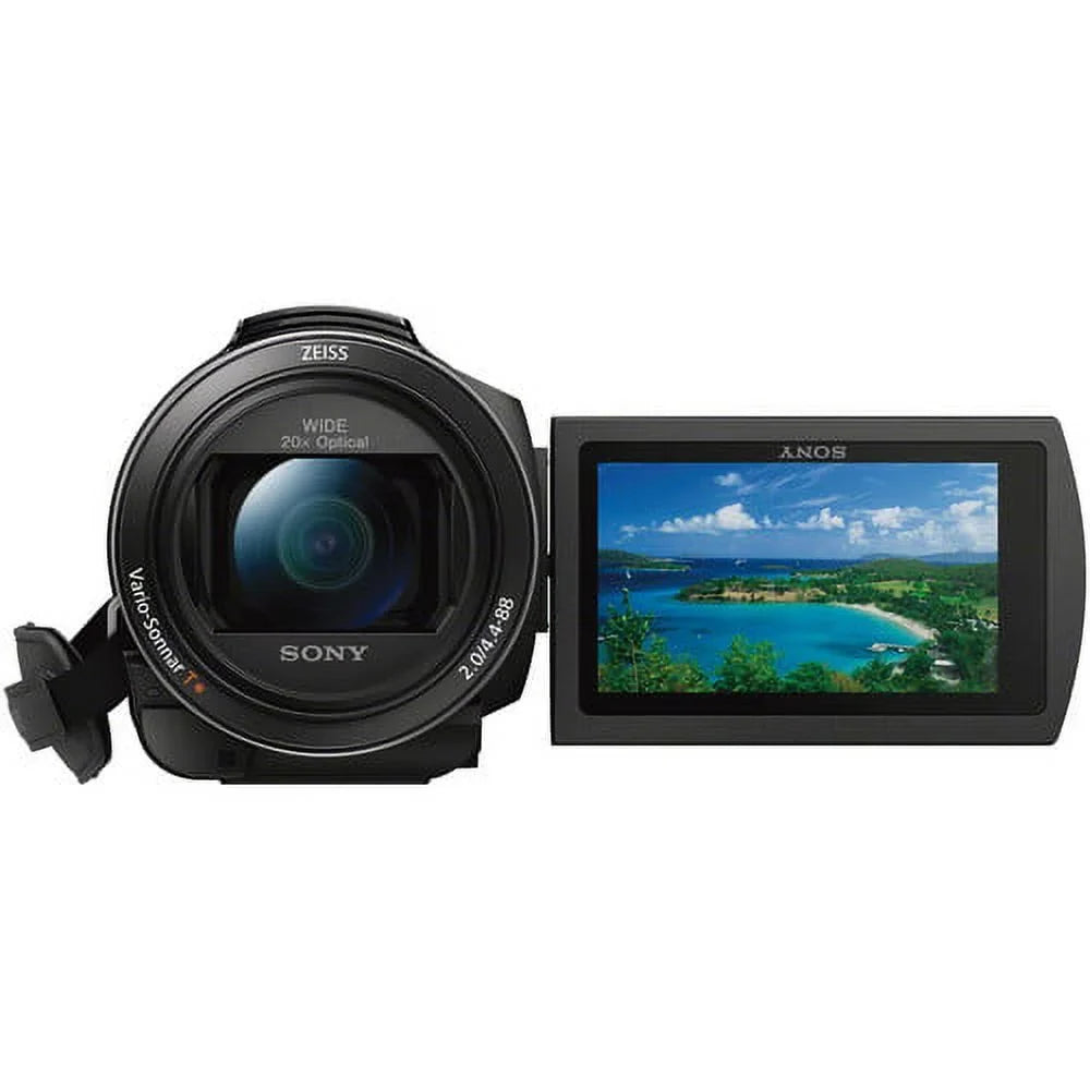 Cinematographer Bundle.  FDR-AX53 4K Ultra HD Handycam Camcorder