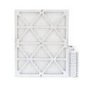 Actual Size: 13-1/2 x 19-1/2 x 7/8. 12 Pack of 14x20x1 MERV 10 Pleated Air Filters by Glasfloss