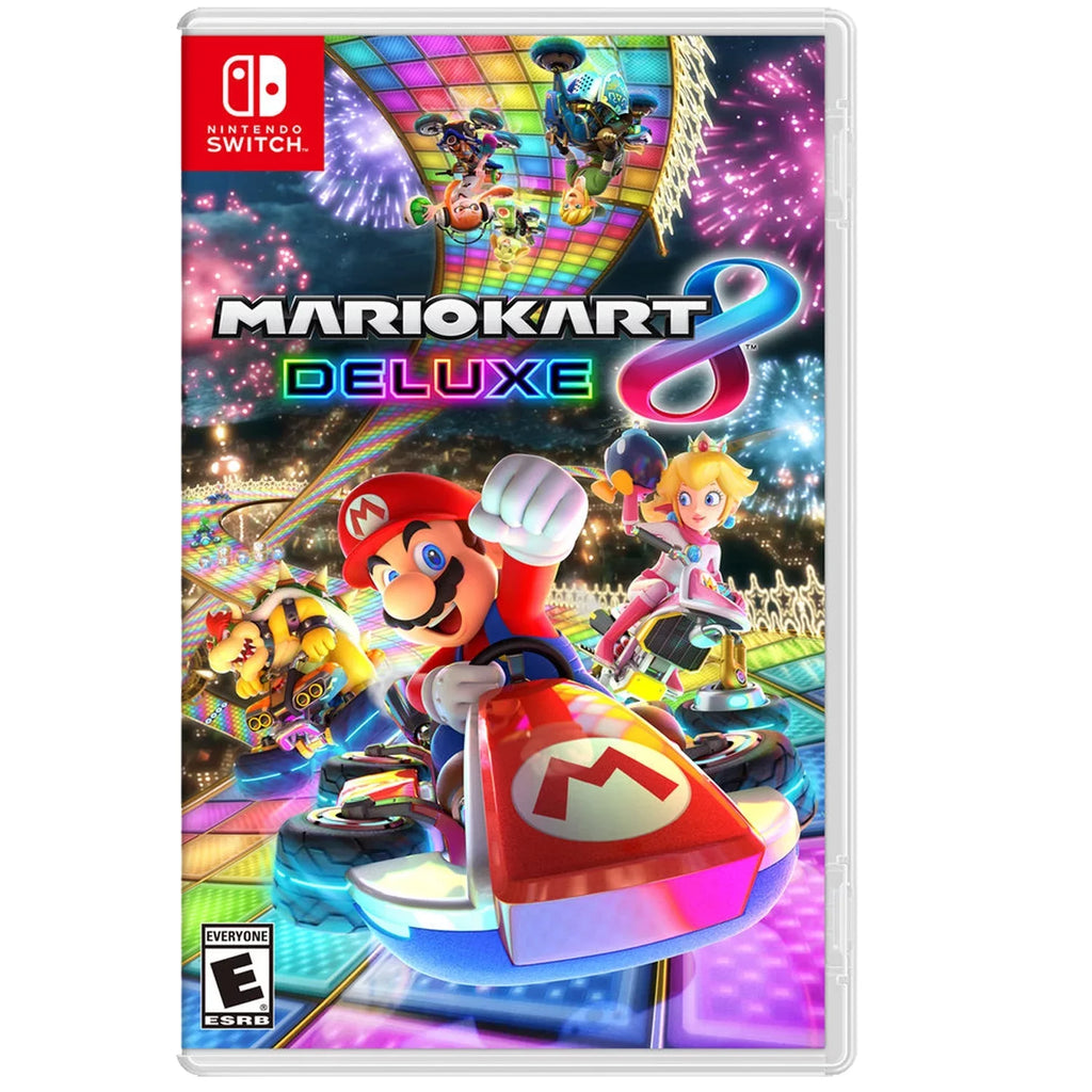 Mario Kart 8 Deluxe, Nintendo Switch. Super Smash Bros