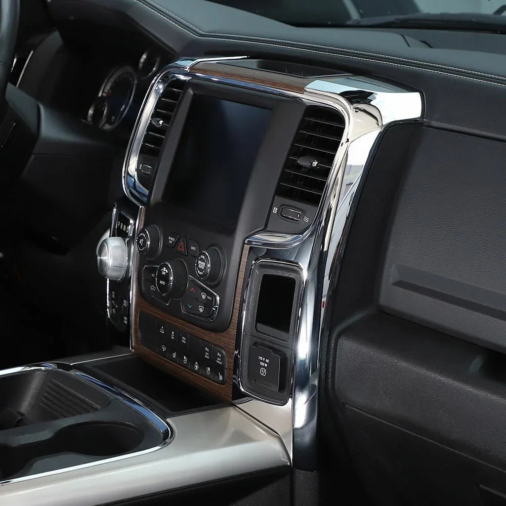 Teledu Chrome Center Console Navigation Side Panel protector Trim