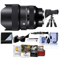 14-24mm f/2.8 DG DN ART Lens for  E, Bundle with Mac Software Kit, RainCoat Rain Sleeve, Cleaning Kit, Flex Lens Shade, Lens Cap Tether, Lens Wrap, Lens Cleaner