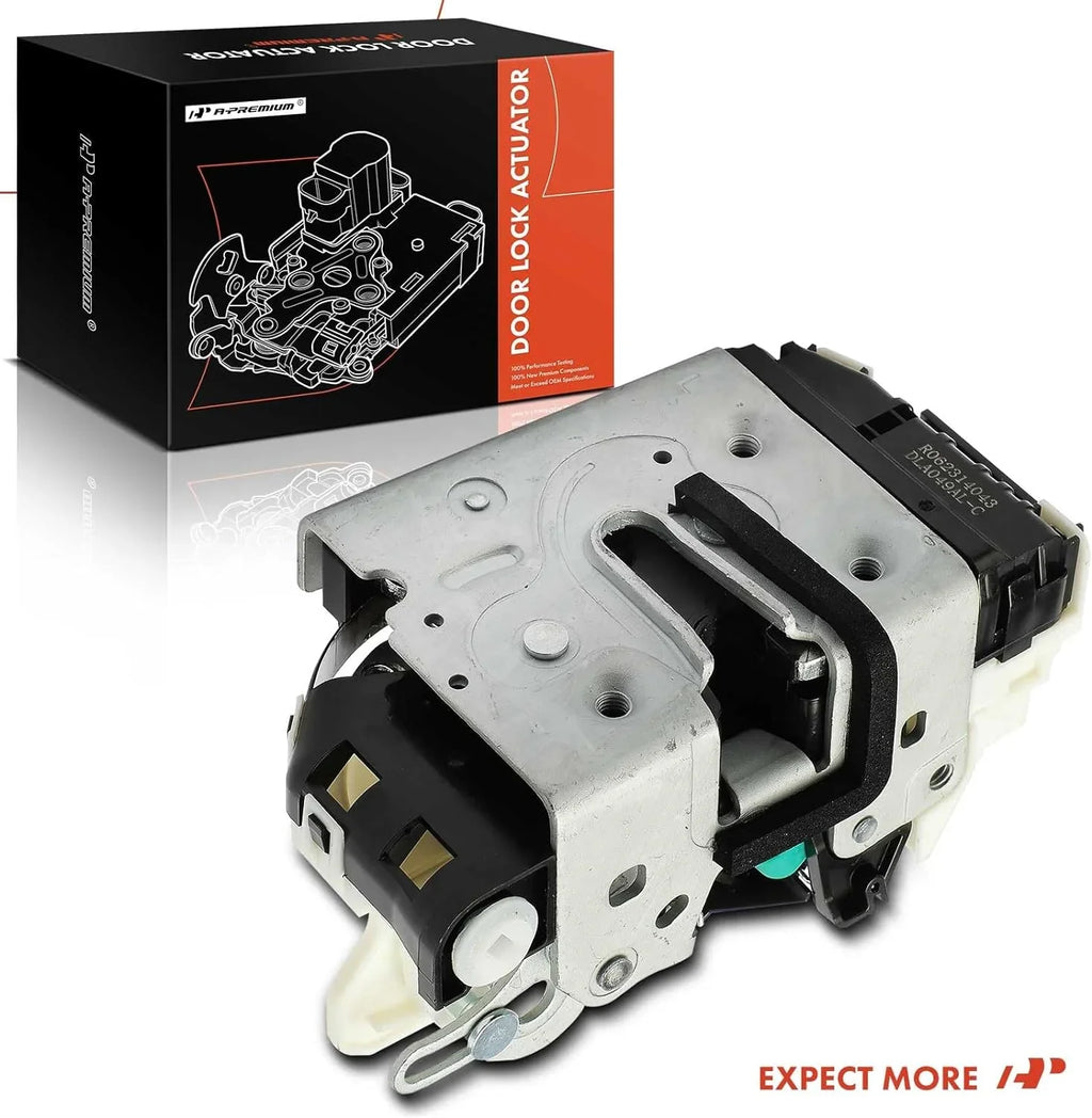 A-Premium Door Lock Actuator appropriate with Jeep Wrangler 2007-2017 Wrangler JK 2018 Rear Driver Side