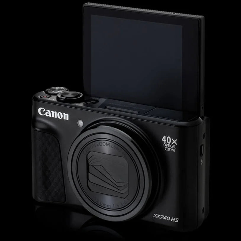 PowerShot SX740 HS 20.3 Megapixel Compact Camera, Black