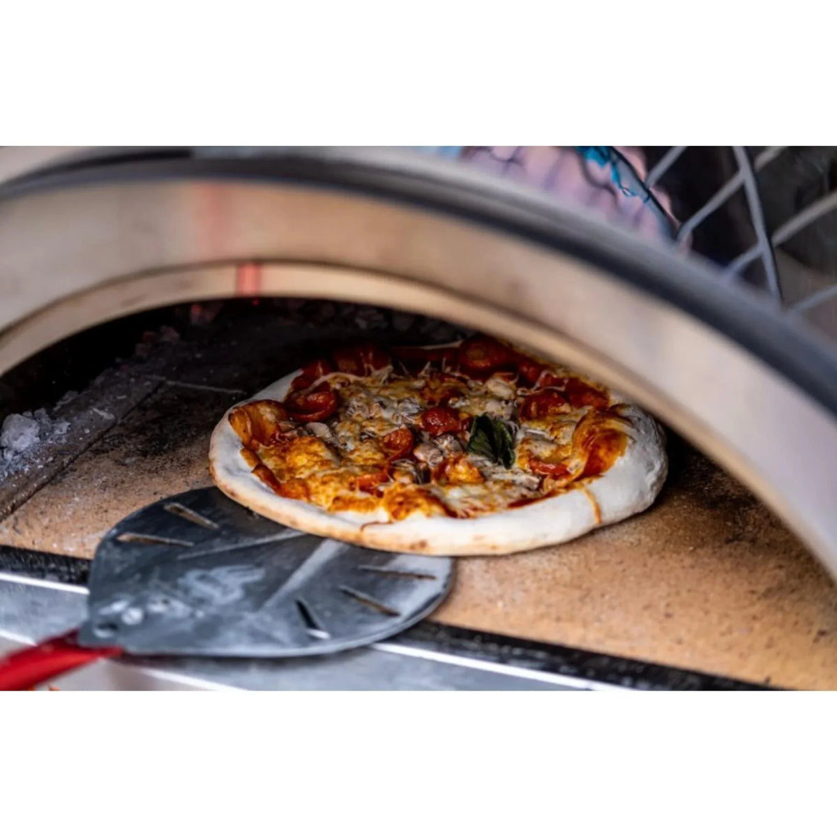 Karma 304 Stainless Steel Wood Fired Pizza Oven with Base. WPPO  25 in
