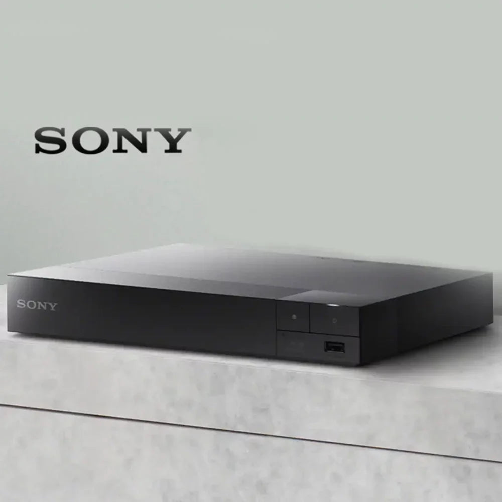 Streaming Blu-Ray Disc Player with WiFi - BDP-BX370 Bundle With Deco Gear 6 ft High Speed HDMI 2.0 Cable and Microfiber TV Screen Cloth
