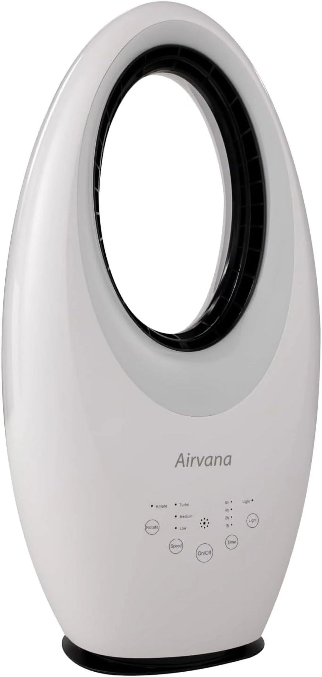 Bladeless Fan With Filter And  AV1700FAN, Pearl White