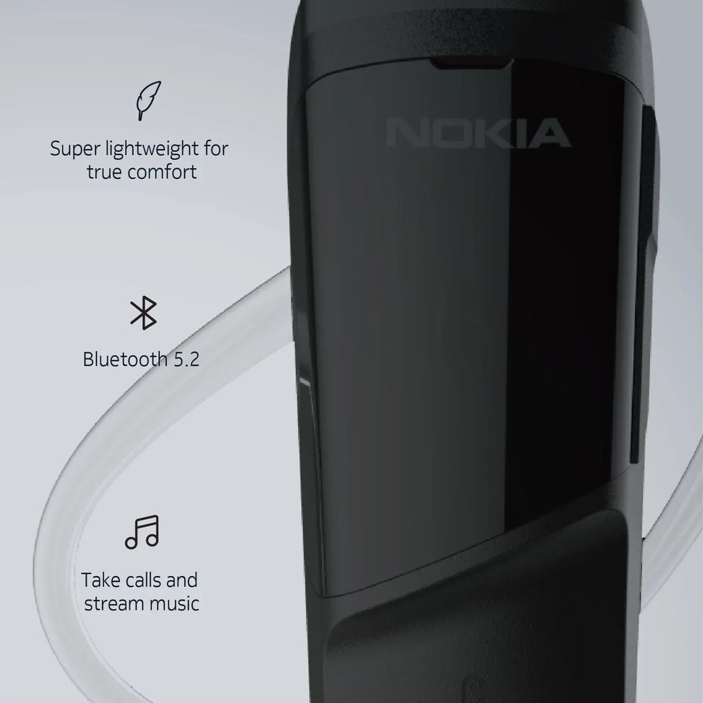 Answer calls, stream music hands free.. Nokia Wireless Bluetooth Clarity Solo Bud + Single Ear Headset