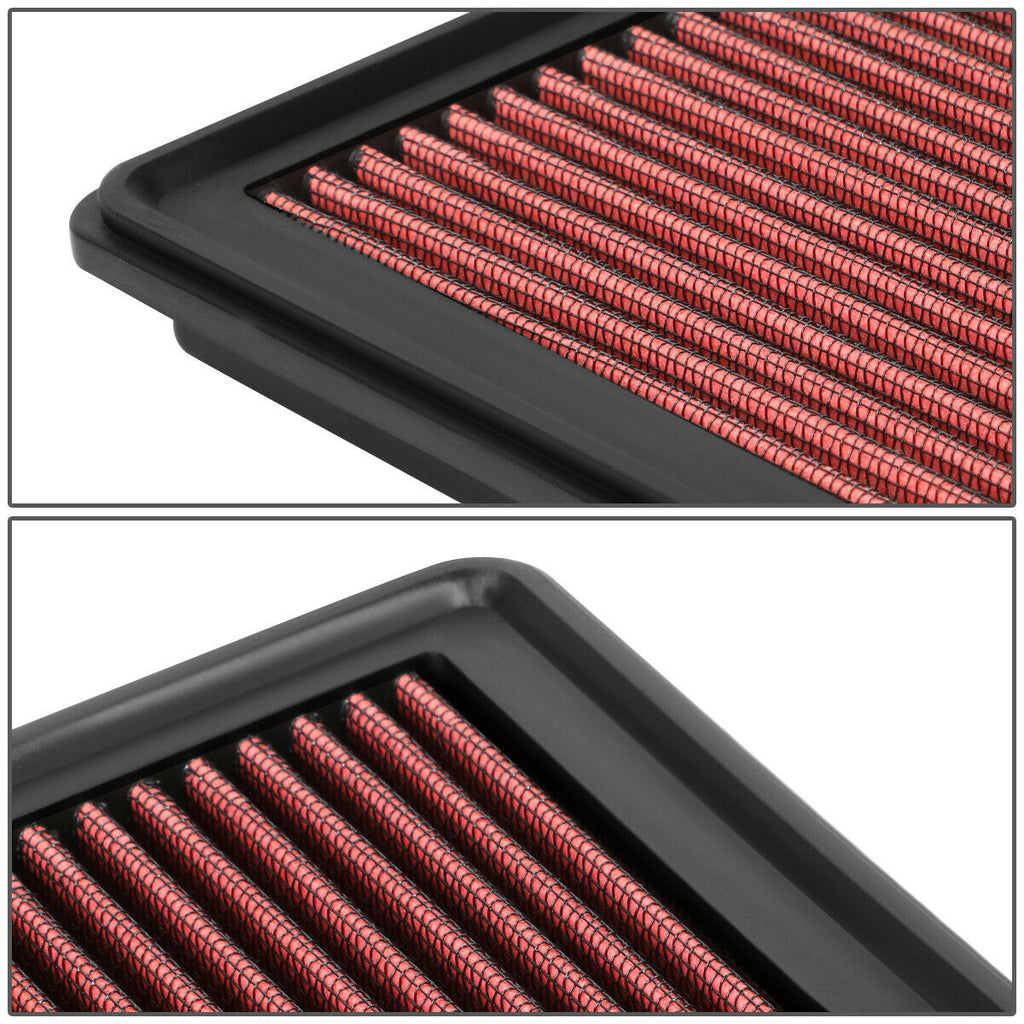 Teledu For 2007-2020  Lincoln Mazda Reusable Drop-In Dry Panel Engine Air Filter