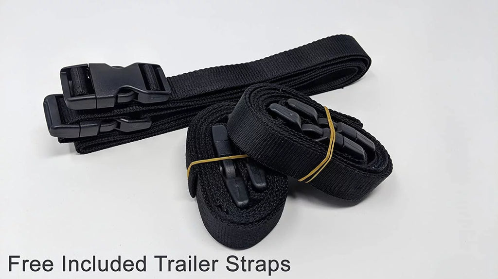 Weatherproof Jet Ski Covers for Kawasaki Ultra 300LX 2011-2013 - Yellow/Black Color - All elements - Trailerable - Protects from Rain, Sun, UV Rays, and More! Includes Trailer Straps and Storage Bag