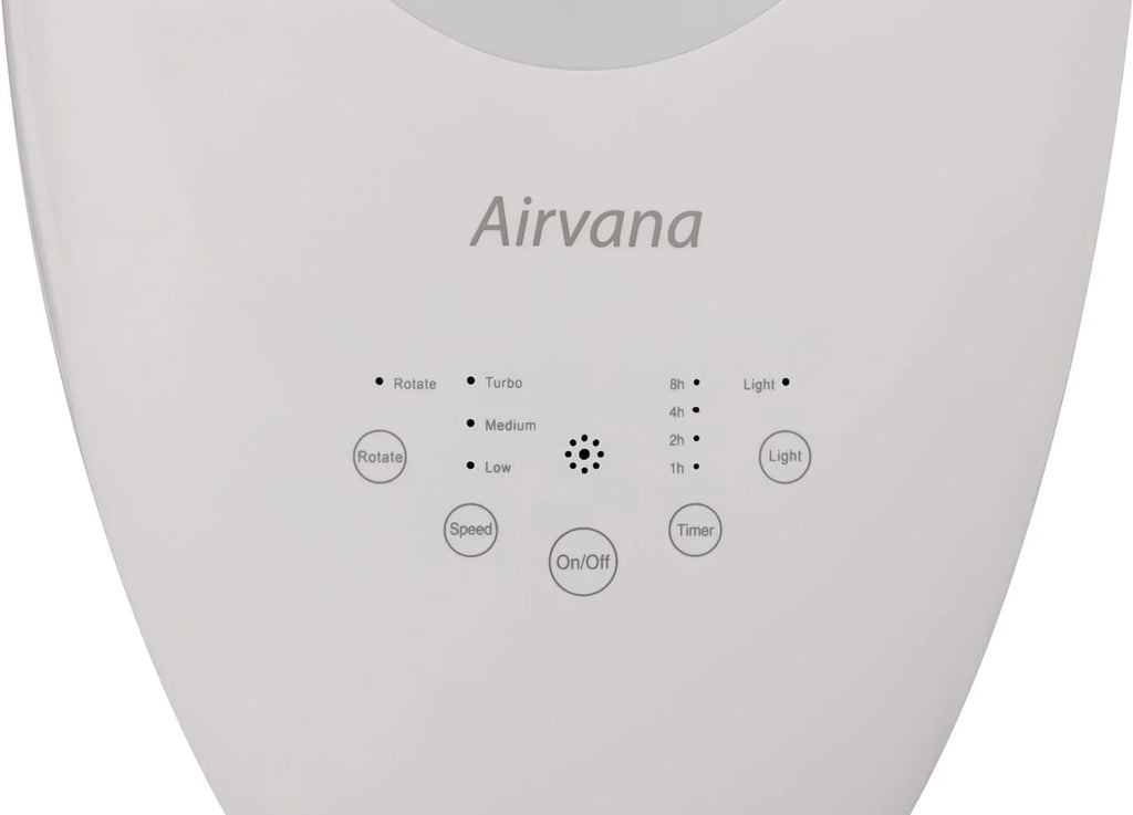 Bladeless Fan With Filter And  AV1700FAN, Pearl White