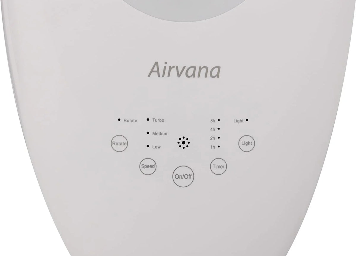 Bladeless Fan With Filter And  AV1700FAN, Pearl White