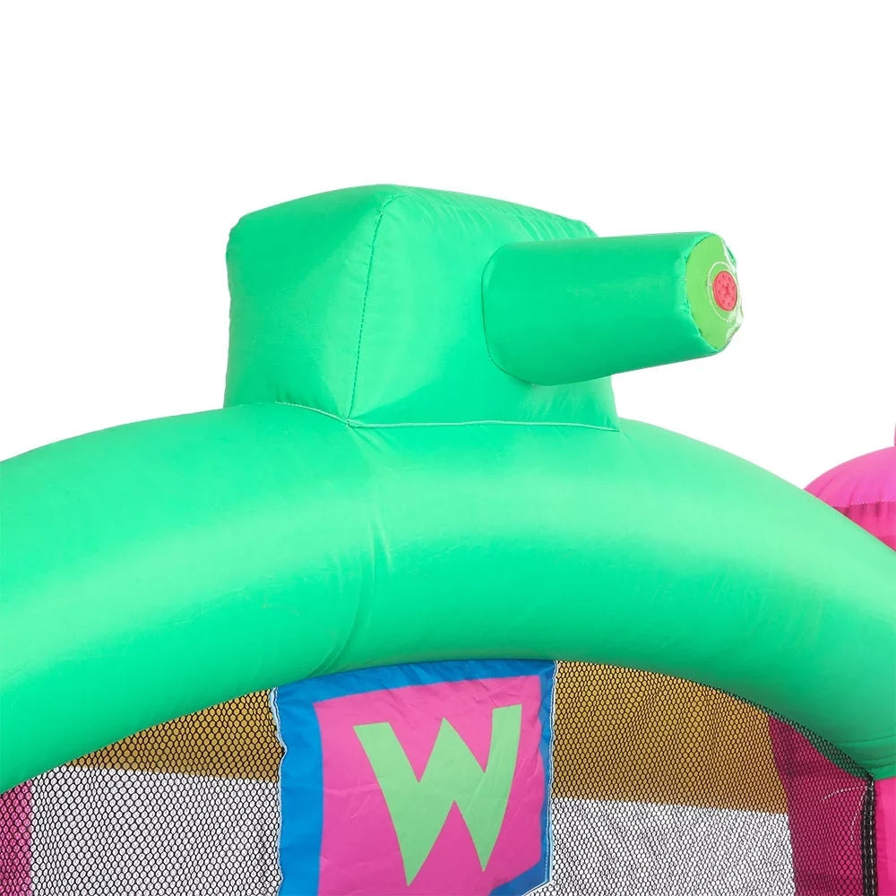 SalonMore Inflatable Bounce House with Blower,Pool & moisture Slide & Splash,Multi-color Tank