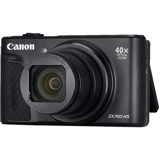 PowerShot SX740 HS 20.3 Megapixel Compact Camera, Black