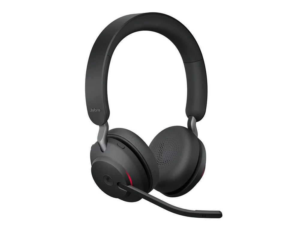 Jabra Evolve2 65 - USB-C MS Teams Stereo with Charging Stand USB-C Connector Circumaural Headset - Black