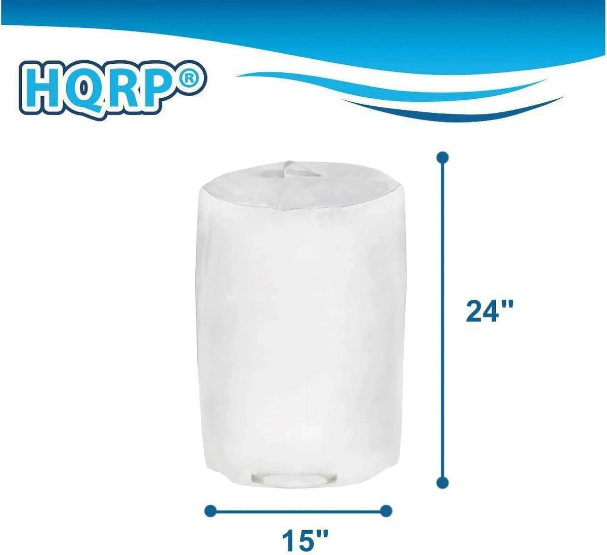 Dust Collector Bag, 15" X 24", 1 Micron Filter, matching With 70006 70335, Fits Most Dust Collector Systems