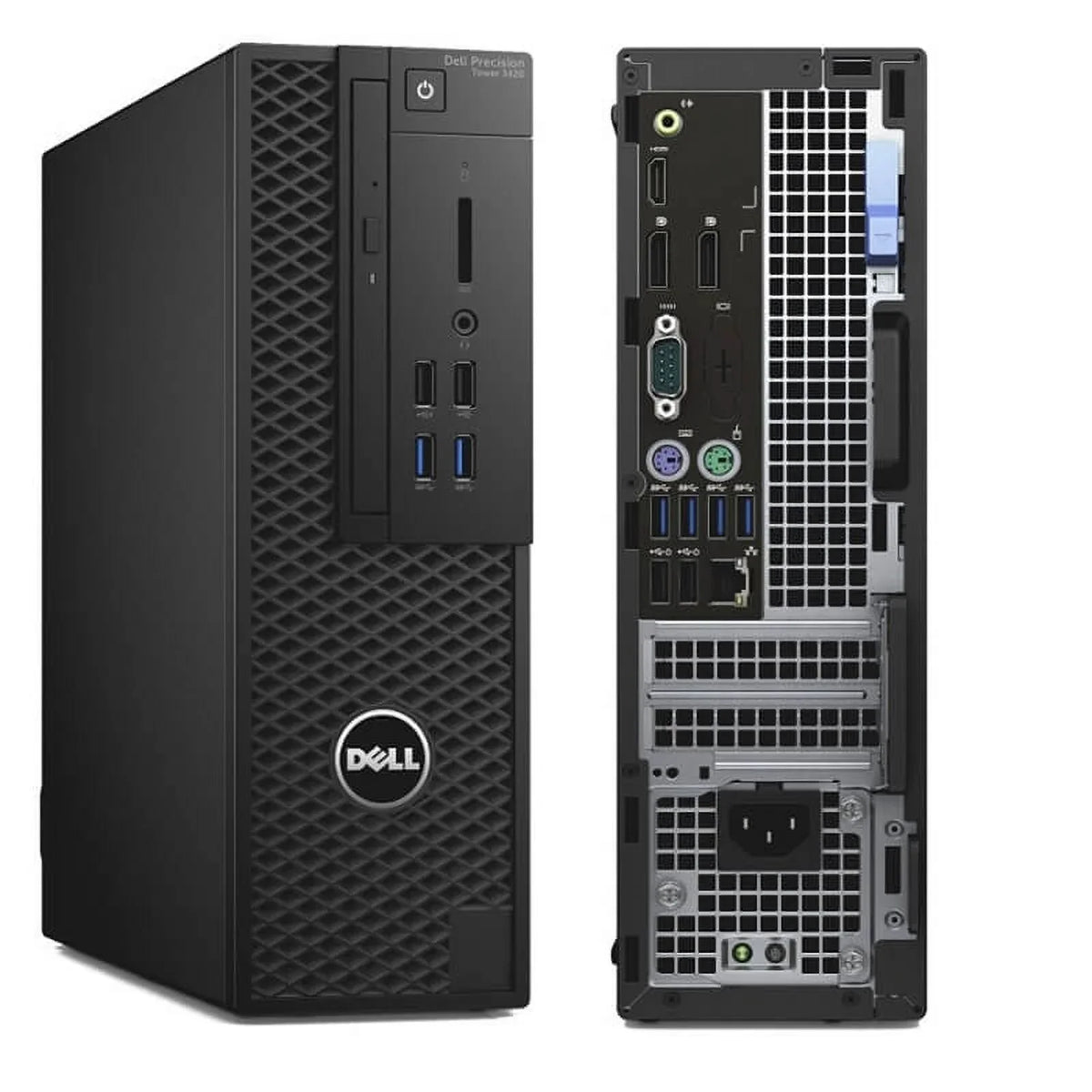 Used  Precision Tower 3420 Workstation i7-6700 4C 3.4Ghz 32GB 1TB NVMe 2TB Win 10