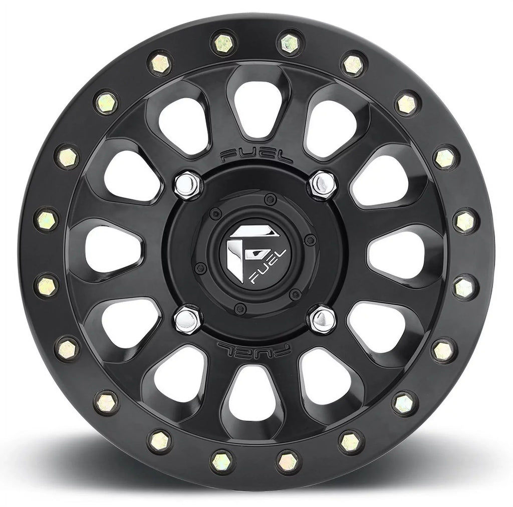 Fuel Vector Bdlk 14" Wheels Bk 32" Warrior XT Sticky  Tires Sportsman RZR Ranger