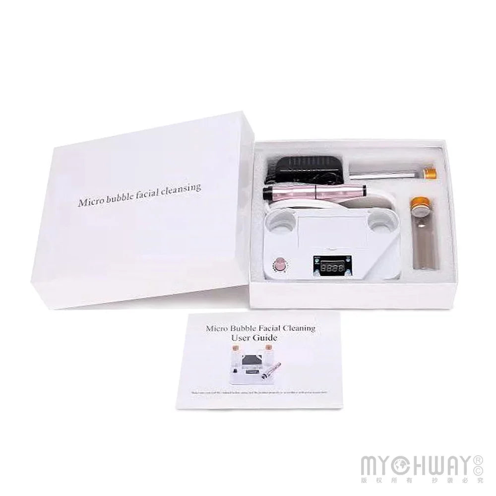 Suerbeaty Facial Beauty Treatment Machine, Facial Gas-liquid Oxygen aqua Epidermal Peeling Using Professional Skin Rejuvenation Equipment for Cosmetology Center