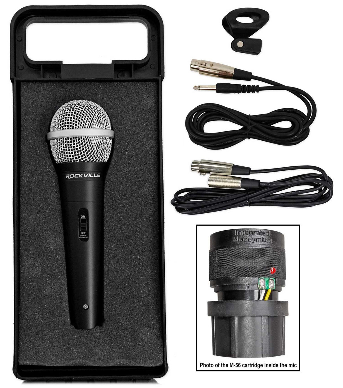 Mini Spool Car Audio Speaker Wire. 2) Rockville KPS80 8" Karaoke Speakers+Bluetooth Amplifier+2) Mics+Tablet Stand + Rockville R14GSBR100 Red/Blk 14 Gauge 100' Ft