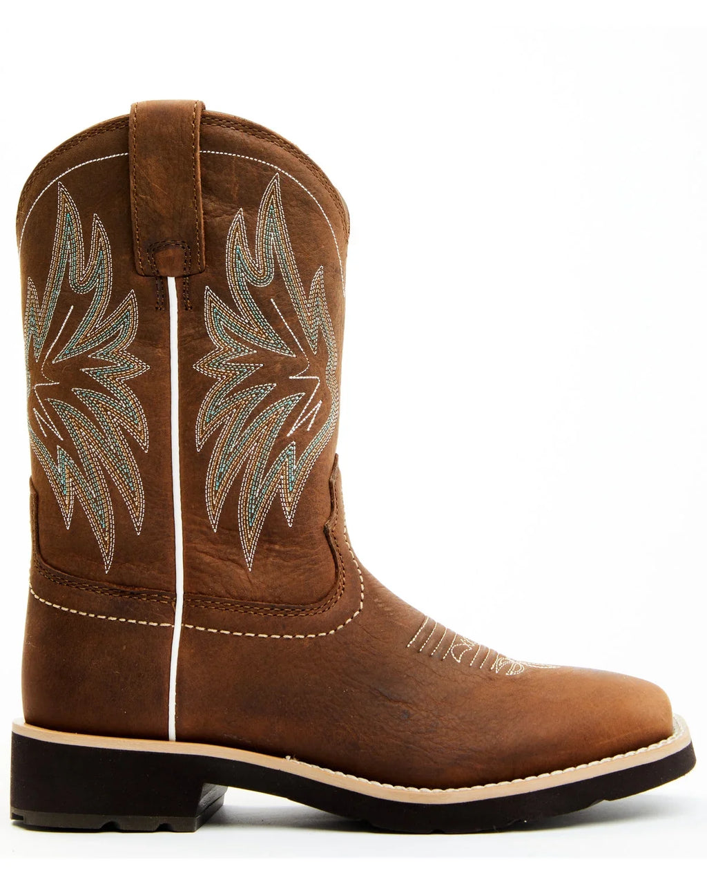 Shyanne Women's Xero Gravity Calyx Western Performance Boot Broad Square Toe Brown 9 M  US
