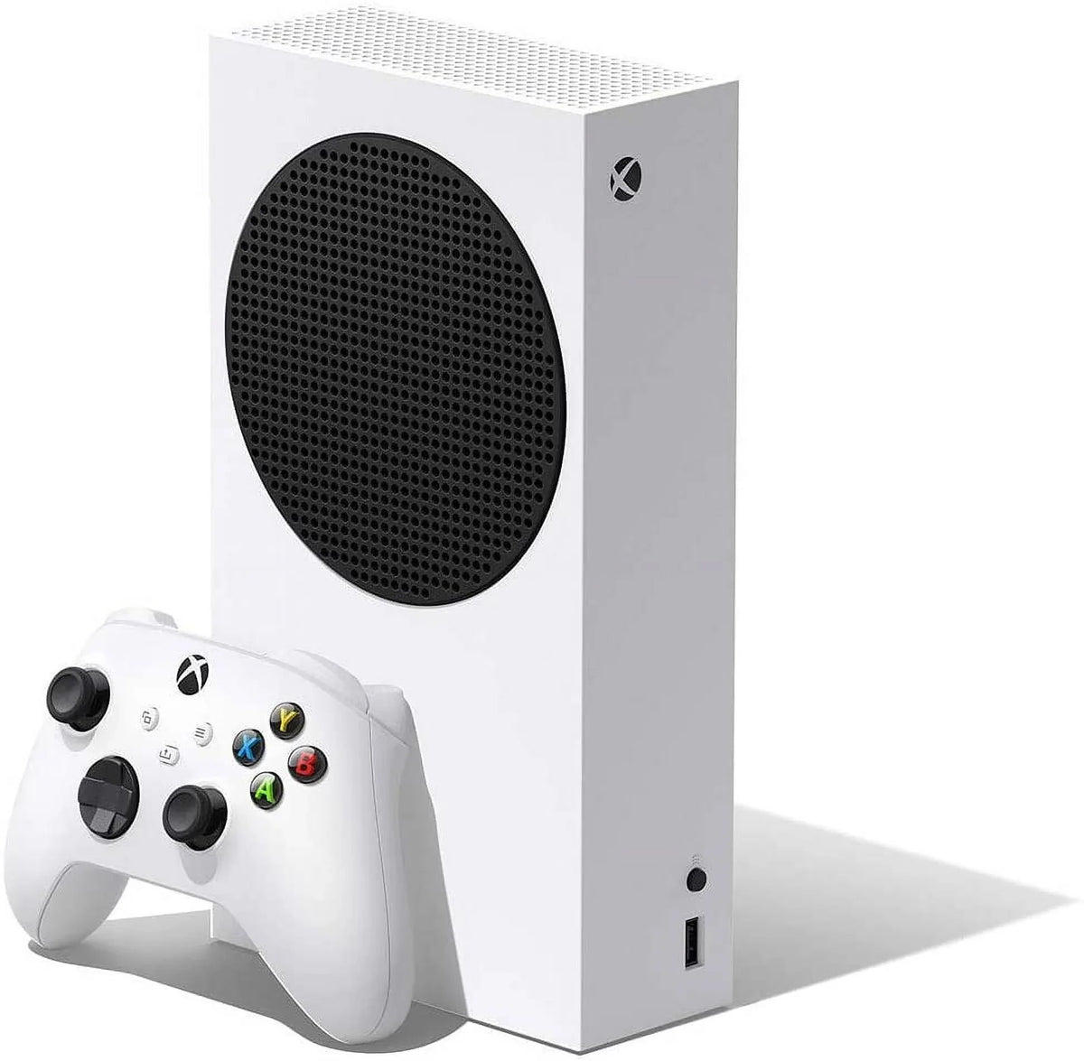 2022 Newest  Xbox Series S 512GB SSD All-Digital Console, 10GB GDDR6 RAM, 1440p Gaming, 4K Streaming, 3D Spatial Sound, WiFi + 3pcs-Marxsol Controller Skins