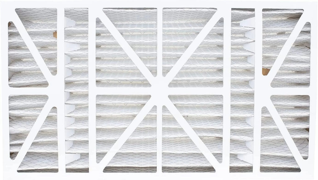 Filterbuy 16x28x6 MERV 13 Pleated HVAC AC Furnace Air Filters for Aprilaire Space-Gard 2400 (4-Pack)