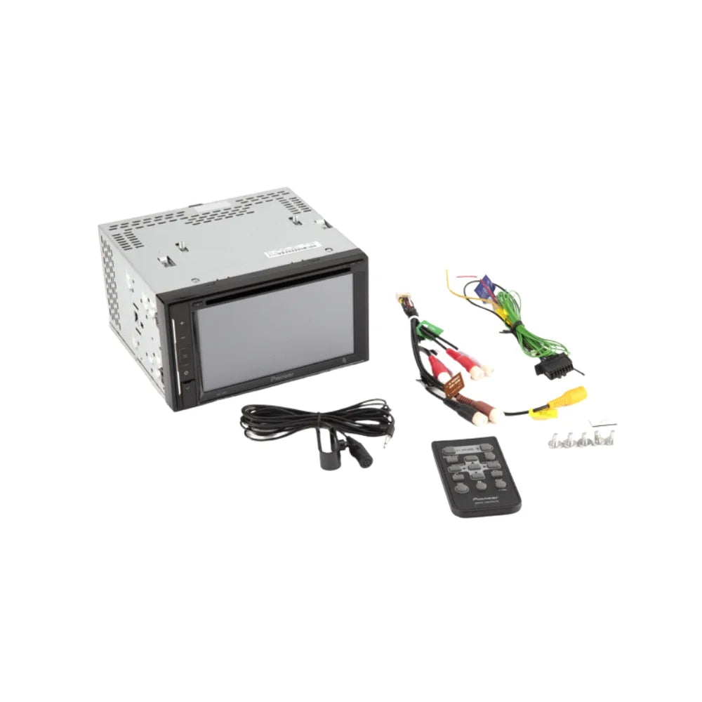 KIT2529 Bundle with Pioneer Multimedia DVD Car Stereo and Installation Kit - for 2008-2009  Taurus / Bluetooth Touchscreen, Backup Camera, Double Din Dash Kit