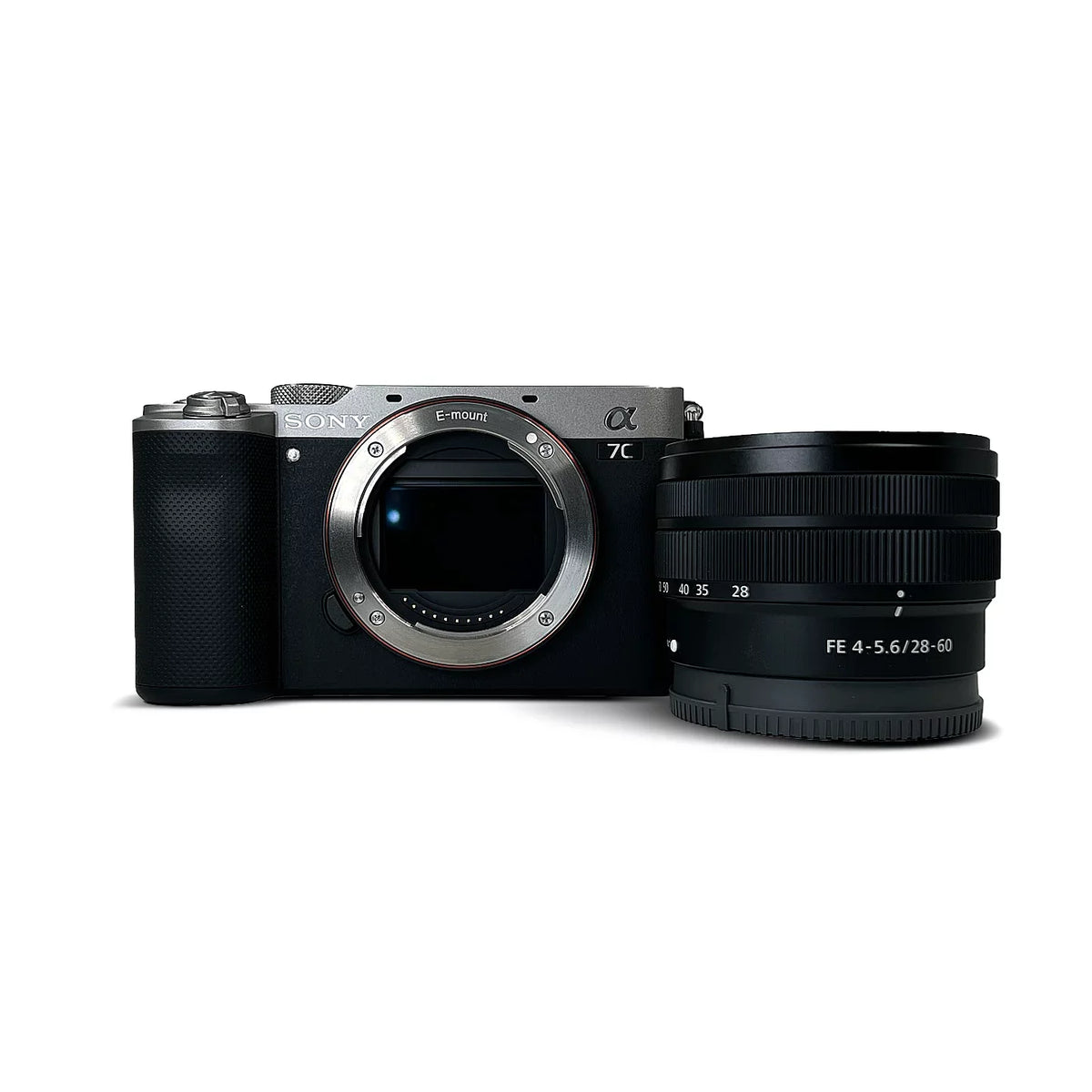 Alpha a7C Mirrorless Digital Camera with 28-60mm Lens (Silver)