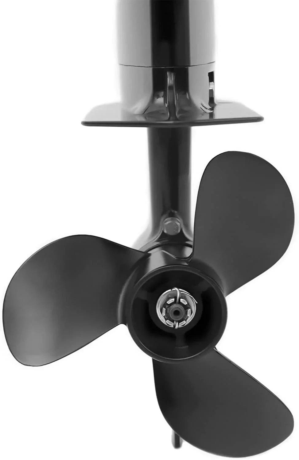 MONIPA Black Heavy Duty Outboard Motor 7.5HP 4 Stroke Outboard Motor vessel Engine with Air Cooling System for Aquaculture Fishing Outdoor Adventure