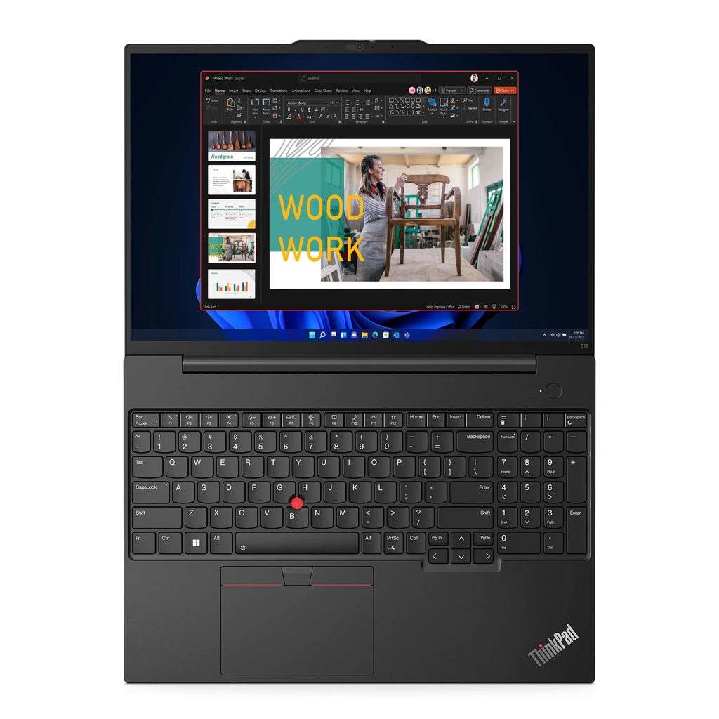 ThinkPad 16" Touchscreen Laptop,  Core i5 i5-1335U, 512GB SSD, Windows 11 Pro, 21JN005DUS