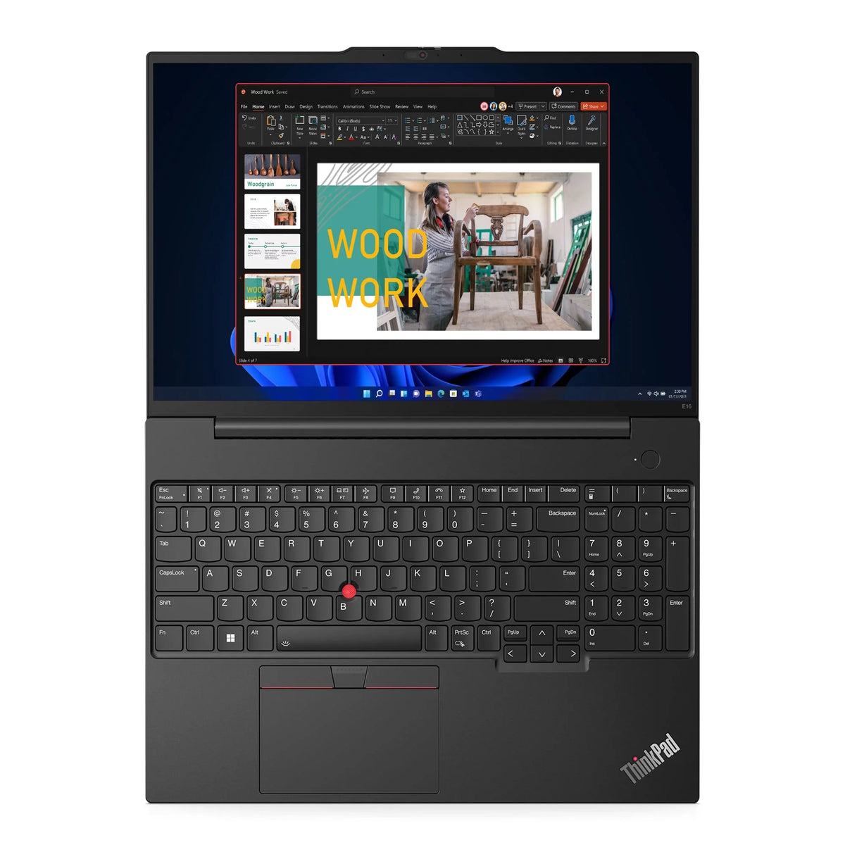ThinkPad 16" Touchscreen Laptop,  Core i5 i5-1335U, 512GB SSD, Windows 11 Pro, 21JN005DUS