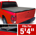 MaxMate Soft Tri-fold Truck Bed Tonneau protector matching with 2017-2024 Honda Ridgeline | 5'4" (64") Bed | TCH371065